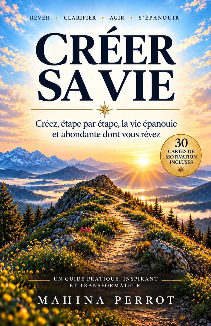 Créer sa vie de Mahina Perrot – couverture du livre